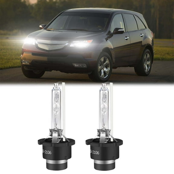 For Acura MDX 2007-2013 -2X 6000K HID Headlight low beam Bulbs Combo Kit