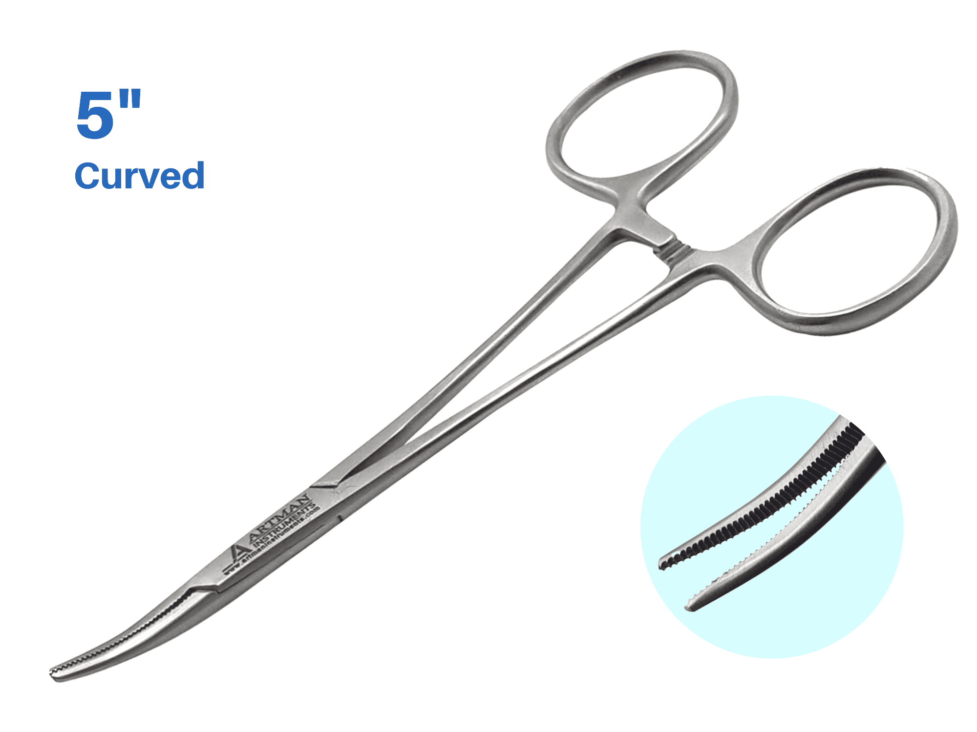 Artman Brand 5 pulgadas Curved Silver Artery Forceps Chile Ubuy