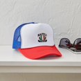 thumbnail image 4 of CafePress - Napoli Italia - Adjustable Unisex Printed Trucker Hat with Mesh Back, 4 of 10