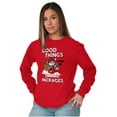 thumbnail image 4 of Santa Papa Smurf Christmas Presents Long Sleeve TShirt Men Women Brisco Brands X, 4 of 6