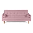thumbnail image 2 of Sofá Cama Makora De Lino Palo De Rosa Modelo Sabella Varias Posiciones, 2 of 8