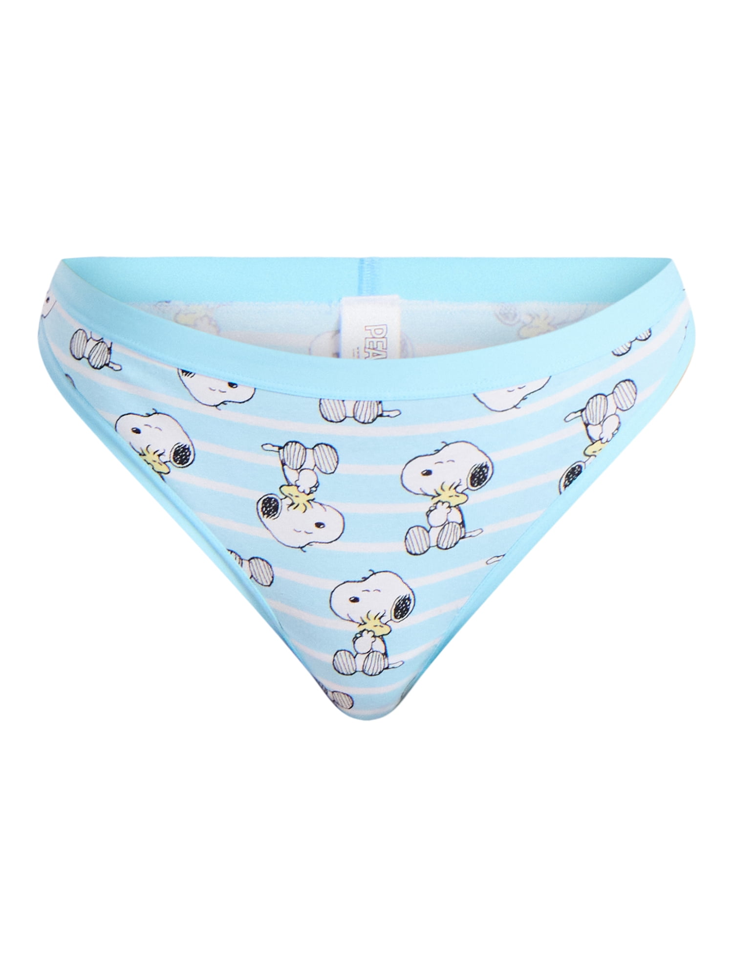 Peanuts Women's Thong Panties, 3-Pack, Sizes S-XXL