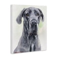 thumbnail image 2 of Stupell Industries Eclectic Great Dane Dog Pet Animal Watercolor Canvas Art, 16 x 20, by George Dyachenko, 2 of 7