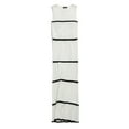 thumbnail image 5 of Fewfanhot Athletic Dress for Women Striped Bodycon Midi Dress Sleeveless Square Neck Color Block Knit Summer Tank Dresses, 5 of 8