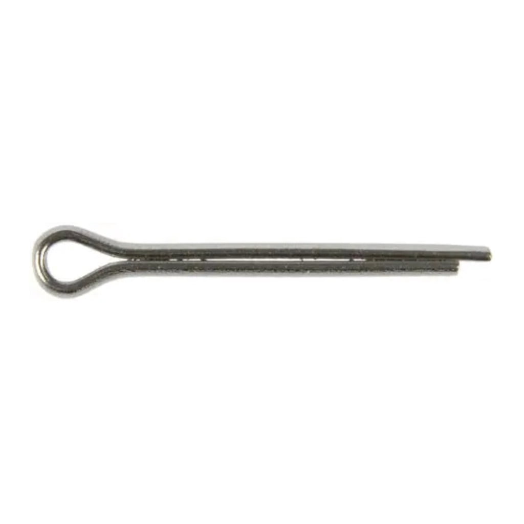 KarParts360 Cotter Pins | 100 Pieces | Made Of Steel | Natural/Zinc-Plated Finish | 1/8 Inches Diameter | Pins/Rings/Clips Fastener | Anchor Fastener Style
