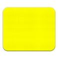 thumbnail image 2 of WIRESTER 8.66x7.08 in Rectangle Mouse Pad with Non-Slip Rubber Base for Computers, Laptop, Office & Home - Solid Bright Yellow, 2 of 5