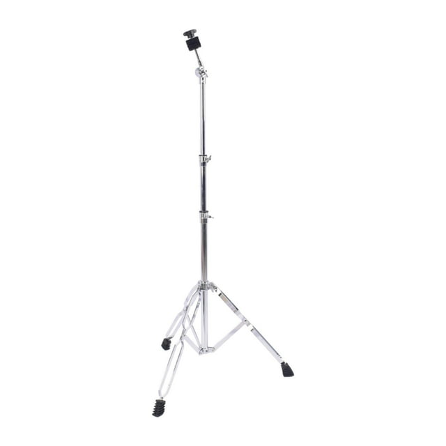 Xuanheng Support de Cymbale Double Renfort Bouton Réglable en Métal Support de Tambour Bras Cymbale Trépied pour Concert Studio