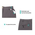 thumbnail image 6 of Mapamyumco Womens Hiking Shorts, Quick Dry Cargo Shorts Women for Golf Travel, Stretch Lightweight Black XS, 6 of 6