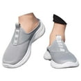 thumbnail image 2 of Daolelai Summer Mesh Half-Slippers Men's Breathable Sandals -On Closed-Toe Slippers, 2 of 9