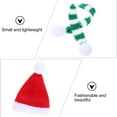 thumbnail image 2 of Gymnture 24pcs Christmas Hat Scarf Champagne Bottles Decoration Christmas Party Supplies, 2 of 10