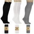Diabetic Socks Over The Calf Knee High Socks Premium Cotton NonBinding