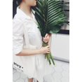 thumbnail image 4 of Set Of 60 Artificial Tropical Palm Leaves, Monstera Leaves With Stems, 4 of 5
