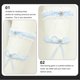 thumbnail image 4 of 1 Set of Wedding Bridal Garter Set Elasticity Leg Belt Stretchy Bride Leg Ring Bridal Decor, 4 of 4