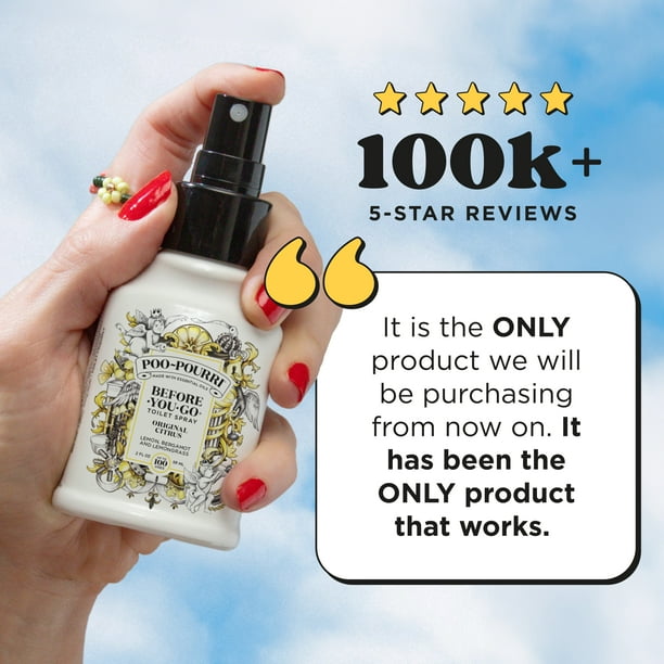 Poo-Pourri Original Citrus, Toilet Spray Family Size, 8oz