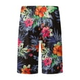 thumbnail image 5 of XINPING Board Shorts Men's Fashion Floral Swim Trunks Quick-Dry Spring Break Swim Trunks with Pockets Upf 50+ Sun Protection Fishing Shorts for Men, 5 of 5