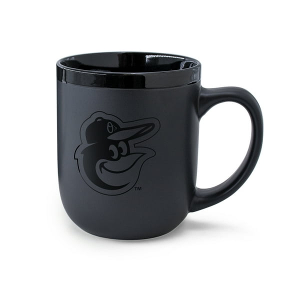 WinCraft Baltimore Orioles 17oz. Black Tonal Ceramic Mug