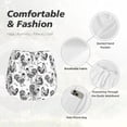 thumbnail image 6 of Lsque Retro Rooster Printed Women's Running Shorts with Liner Pockets,Elastic Quick Dry Workout Athletic Gym Yoga Shorts,Womens High Waist Shorts-Medium, 6 of 9