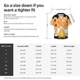 thumbnail image 5 of Fotbe Sunflower Gnomes 2 Camisa Estampada de Manga Corta para Hombre, Casual de Verano, Estilo Playero, Sin Arrugas-Large, 5 of 5