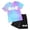 F#11-Blue, variant on OYXSER Toddler Baby Girls Clothes 1T 2T 3T 4T 5T T-Shirt Tee Tops Shorts Short Sleeves Cute Outfits Set 2 Pieces Shorts Set, Purple 5-6T