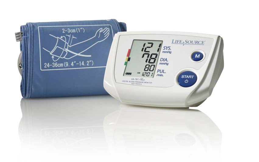 LifeSource® One Step Auto Inflate Blood Pressure Monitor (Small Cuff