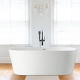 thumbnail image 6 of Vanity Art 68" x 32" Acrylic Freestanding Bathtub Contemporary Soaking Tub with Overflow and Pop-Up Drain, VA6815-L, 6 of 7