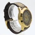 thumbnail image 4 of Pre-Owned Gucci G-Timeless Bee 126.4 SS Gold Beige Brown GG Supreme Watch for Women and Men, 4 of 21