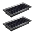 thumbnail image 1 of 2 Piezas Registro Piso 4x10 Pulgadas,Ventilaciones de Piso Resistentes,Cubiertas Ventilación de Aire Caliente,Cubiertas de Ventilación de Piso para Registro de Piso de Calentador A, 1 of 9