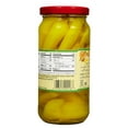 thumbnail image 2 of Mezzetta Sweet Banana Peppers, 16 fl oz Jar (Pack of 14), 2 of 4
