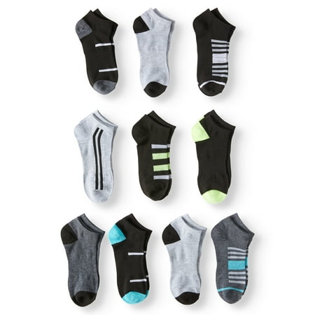 Athletic Works P10 Sport Stripe No Show