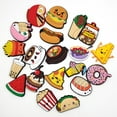 thumbnail image 2 of Shoe Charms Food Cartoon Cute Shoe Ornaments - Shoe Decoration Charms for Holiday Gifts for Boys and Girls - PVC Waterproof Plastic, 2 of 23