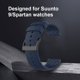 thumbnail image 4 of Moyic Correa de para reloj inteligente Suunto, correa de de silicona para 9/9 Baro /Suunto Spartan Baro, correa deportiva Relojes inteligentes azul, 4 of 6