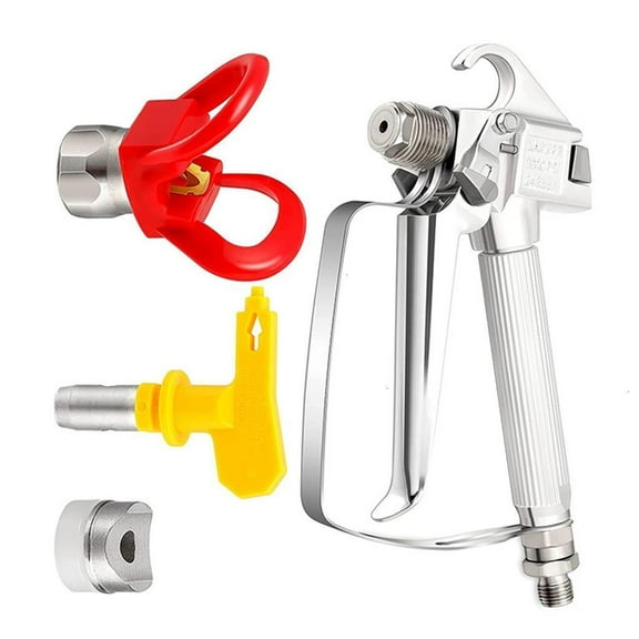 Necvior High Pressure Airless Sprayer Guns Paint Sprayings Guns 3600PSI With 517 Nozzle
