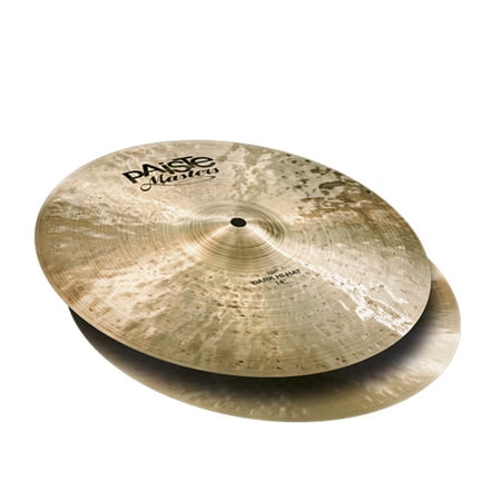 High Cymbal - Paiste 5503114 High Quality Masters Series 14-Inch Dark Hi-Hat Cymbal (Pair)