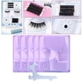 thumbnail image 3 of de extensión de pestañas Bandeja de pestañas Pallet adhesivo Bandeja de 5 piezas púrpura Colco Extensión de pestañas, 3 of 8