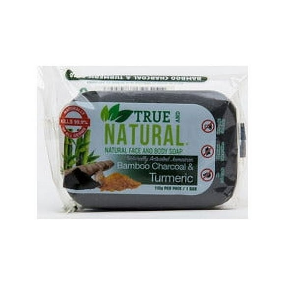 True and Natural Bamboo Charcoal & Turmeric