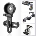 thumbnail image 1 of Soporte de adaptador de teléfono celular universal Soporte de clip Material de goma suave para binocular Monocular Spotting Scope // kaili Sencillez, 1 of 4