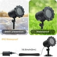 thumbnail image 3 of RimdGhov Avokadol LED Snowflake Projector Light - IP65 Waterproof 360° Adjustable Holiday Decor for Indoor Outdoor Parties & New Year, 3 of 6