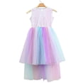 thumbnail image 5 of Kogui Girls Dresses Graduation Toddler Tutu Dress Little Girls Fluffy Summer Dresses Casual Party Tulle Sundress for Kids 2T 3T (Pink,2-3 Years ), 5 of 6