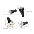 thumbnail image 2 of Nestingho 8Ud Clip Para Ventilación De Auto Con Adorno Floral Daisy Funcional Y Elegante, 2 of 6