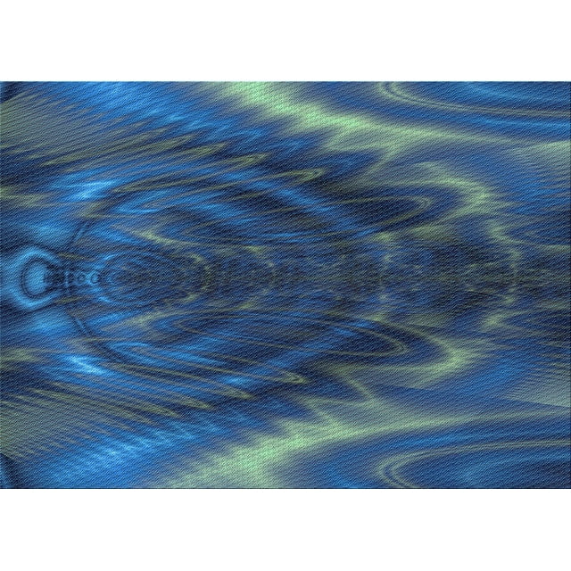 Ahgly Tapis Rectangulaire Lavable en Machine Intérieur Transitionnel Bleu Lierre, 2 Pieds x 4 Pieds