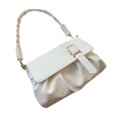 thumbnail image 3 of Bolso de hombro para mujer, diseño plisado, impermeable, resistente a los arañazos, bolsos de PU para cumpleaños, 3 of 8