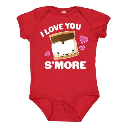 

Inktastic Valentines Day I Love You S more with Pink Hearts Gift Baby Boy or Baby Girl Bodysuit