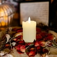 thumbnail image 1 of Feltree Flame Flicker LED Electronic Candle with Timer Function, Realistic Paraffin Style Battery Operated Tealight for Weddings/Ambience, 1 of 8