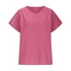 thumbnail image 4 of Vestidos Casuales Para Mujer, Blusas De Mujer De Moda Moda de verano para mujer, cuello en V, ocio, manga tres cuartos, color liso, 4 of 6