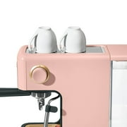 Beautiful by Drew Barrymore Slim Espresso Maker, 20 Bar, Rose