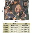 thumbnail image 3 of Blanket Josh Collage Hutcherson Throw Blanket Warm Cozy Plush Bed Blanket Sofa Bed Couch Decor Gifts for Men Women and Kids 80"X60", 3 of 7