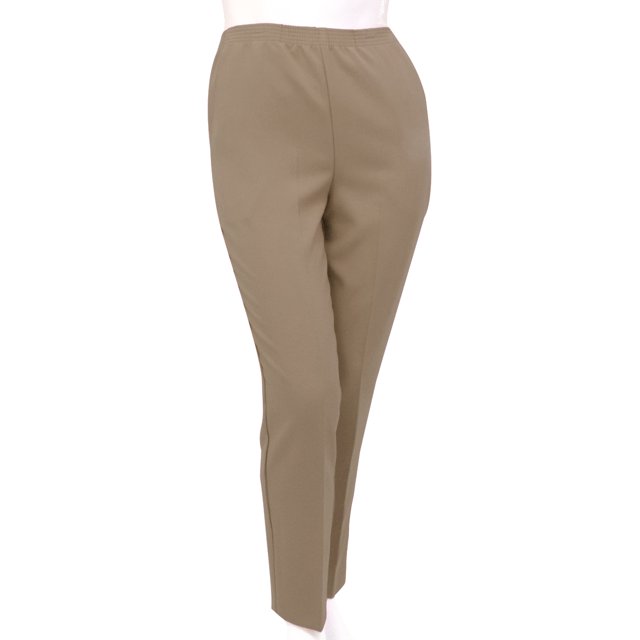 Silverts Women Two Pocket Pant, 20, Taupe