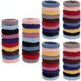 thumbnail image 1 of Guardurnaity 60 piezas de lazos elásticos gruesos para el cabello sin costuras, coleta para Fitness, soporte para banquete, banda elástica para el cabello, Accesorio para el cabello Guardurnaity BFH000073-01, 1 of 6