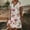 Wine, variant on TMOYZQ Summer Dresses for Women 2024 V-Neck Short Sleeve Flowy Mini Dress Boho Flower Printed Casual Loose Fit T-Shirt Dress