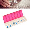 thumbnail image 4 of Portable Pills Case,  Stable Separate Compartment 7 Day Pills Organizer  For Cod Liver Oil For Home Travel, 4 of 8